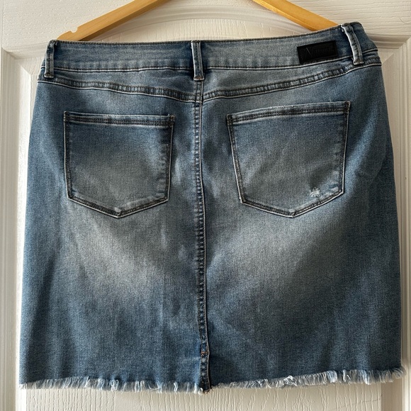 Denim Mini Skirt - Picture 3 of 15